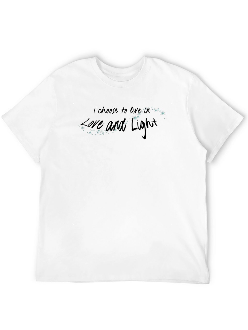 Love and Light Graphic T-Shirt - Positive Vibes