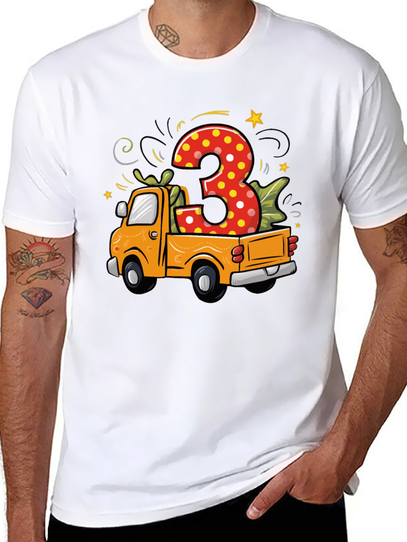3rd Birthday Truck T-Shirt