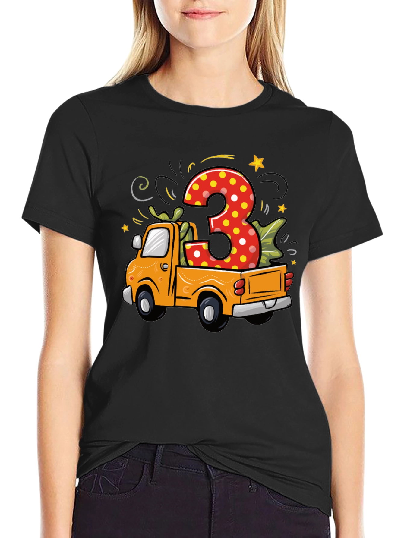 3rd Birthday Truck T-Shirt