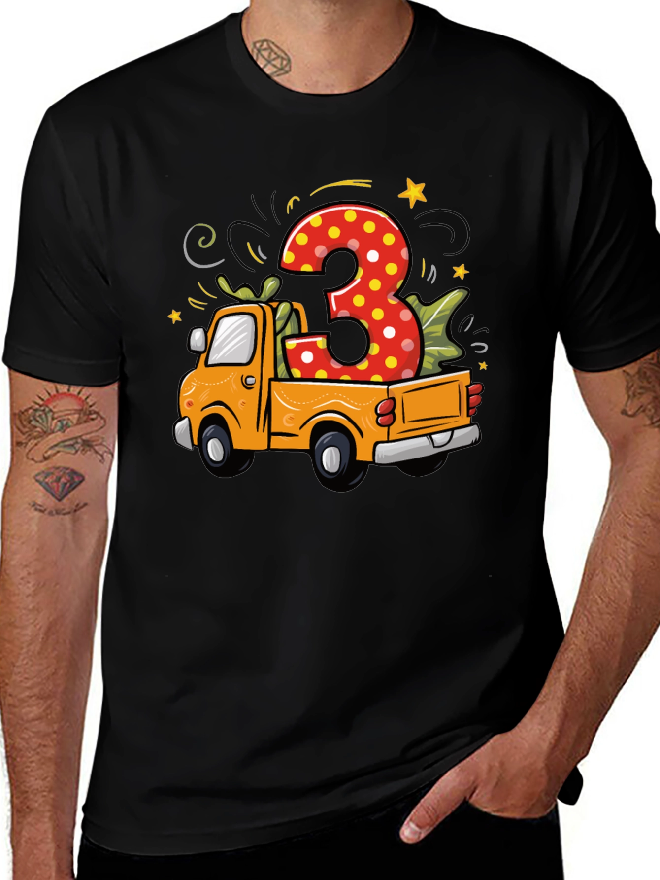 3rd Birthday Truck T-Shirt