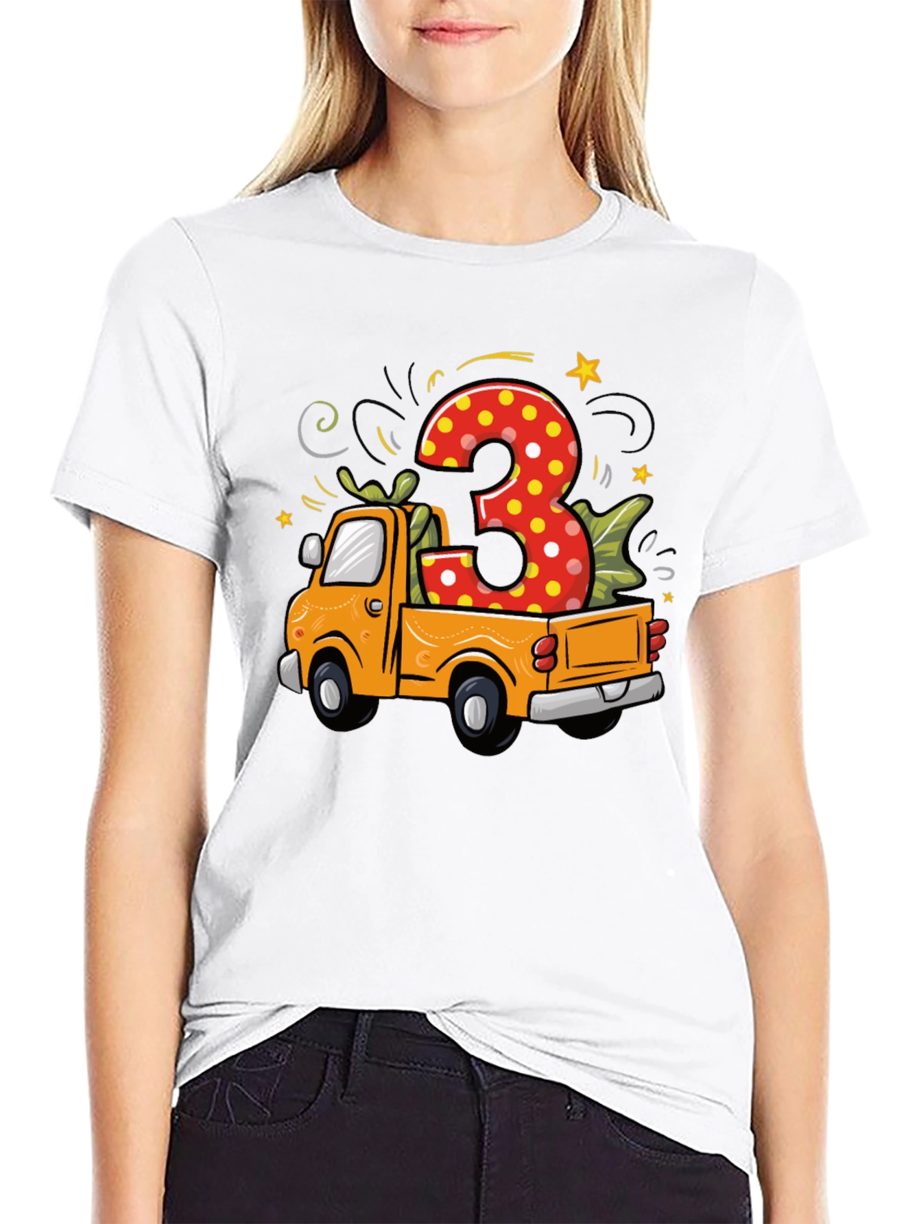 3rd Birthday Truck T-Shirt