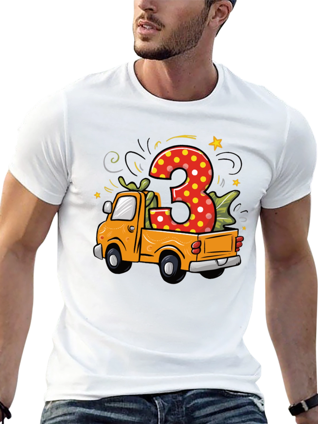3rd Birthday Truck T-Shirt