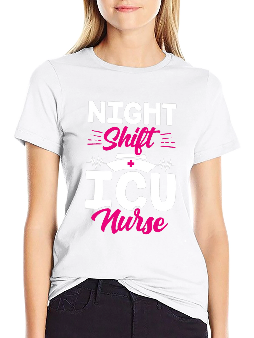 Night Shift ICU Nurse Graphic Tee