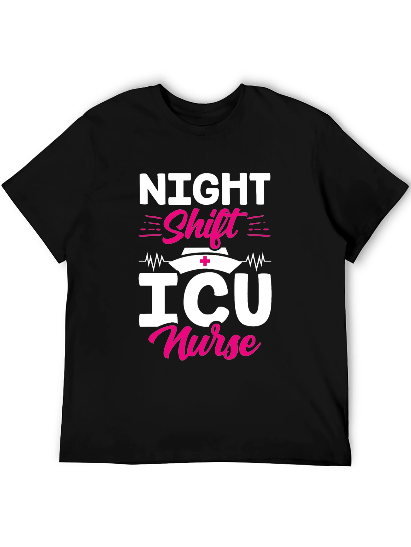 Night Shift ICU Nurse Graphic Tee