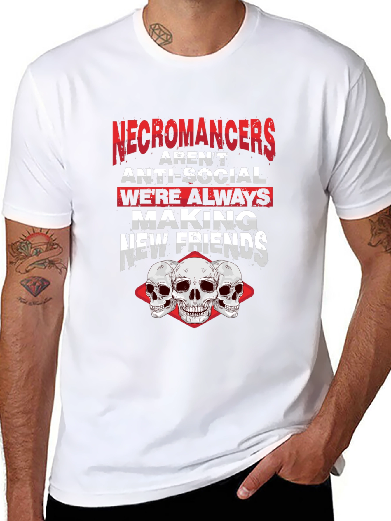 Necromancers Making New Friends T-Shirt