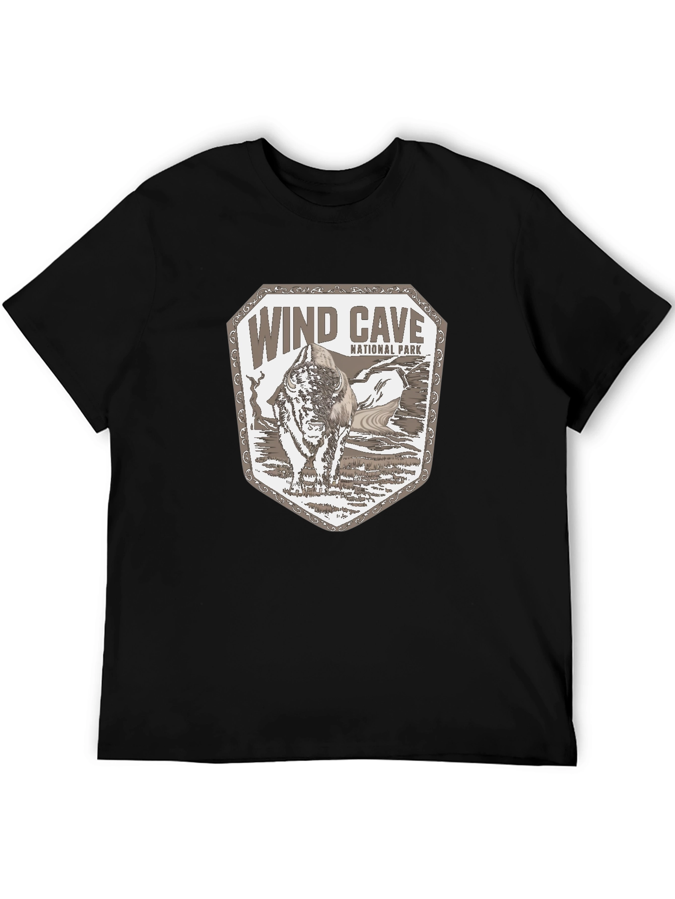Wind Cave National Park Graphic T-Shirt