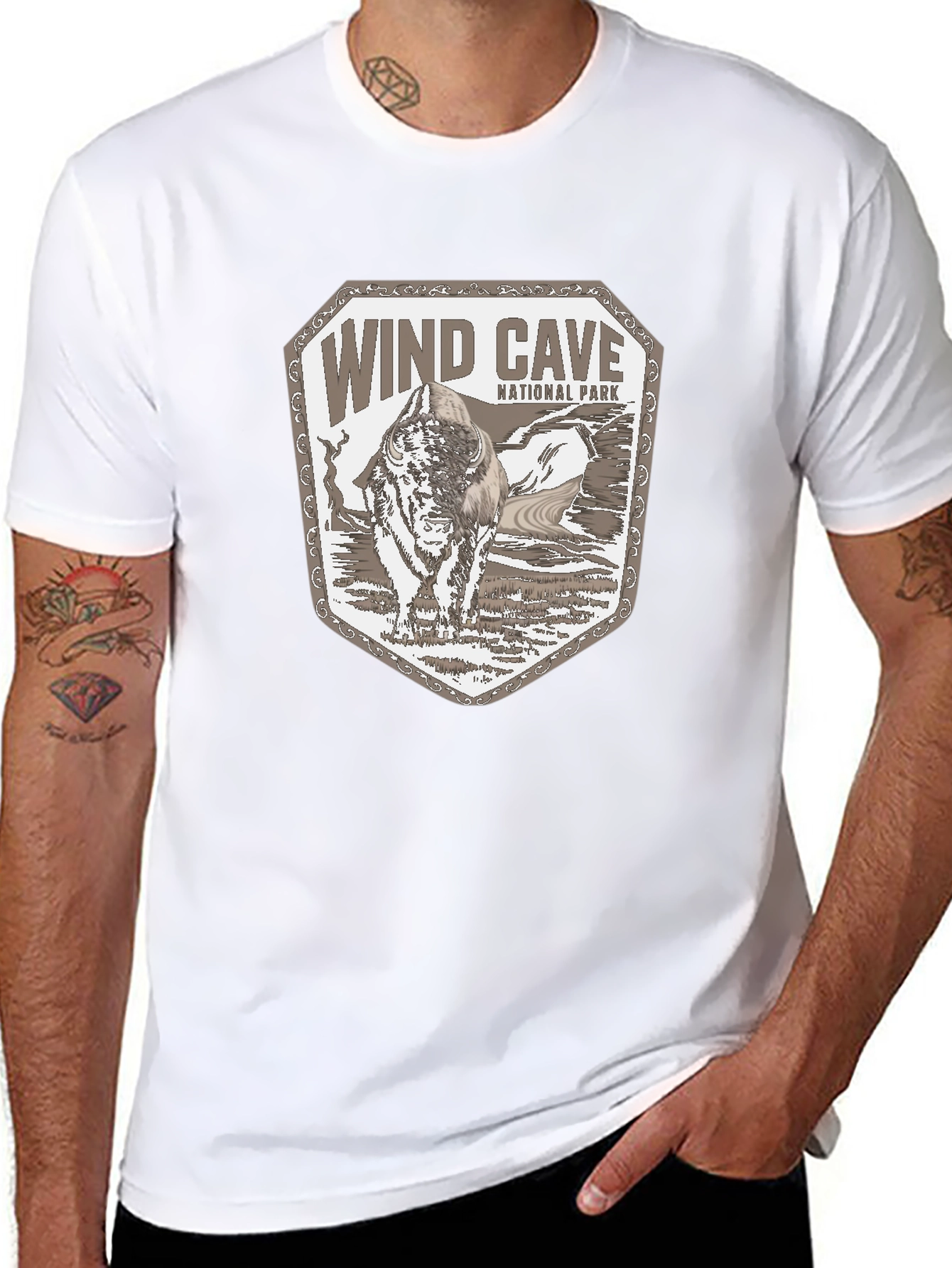 Wind Cave National Park Graphic T-Shirt