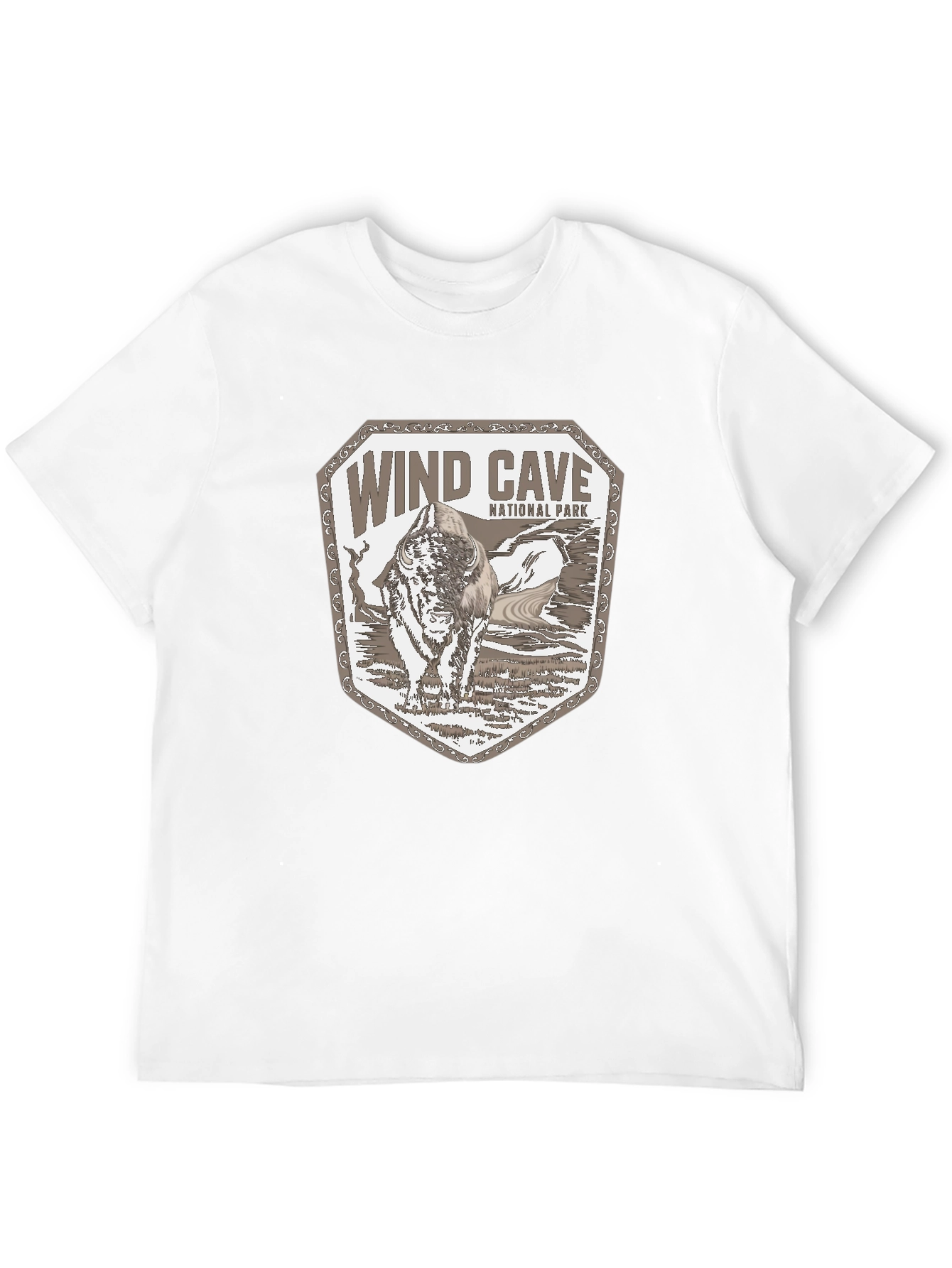 Wind Cave National Park Graphic T-Shirt