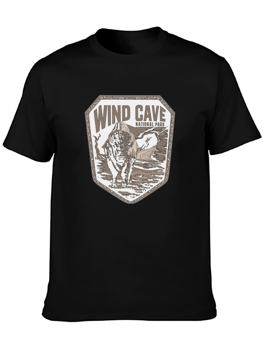 Wind Cave National Park Graphic T-Shirt