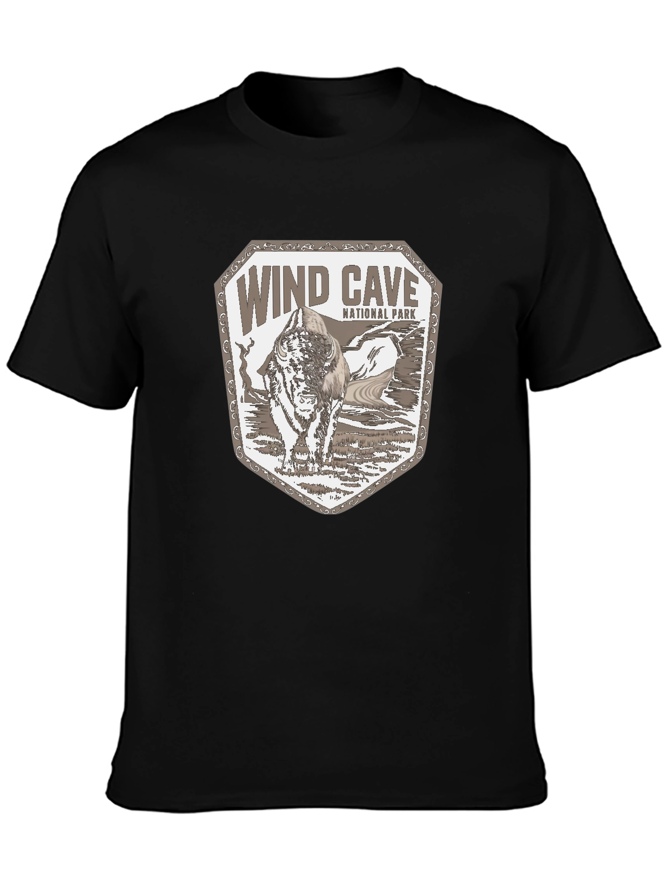 Wind Cave National Park Graphic T-Shirt
