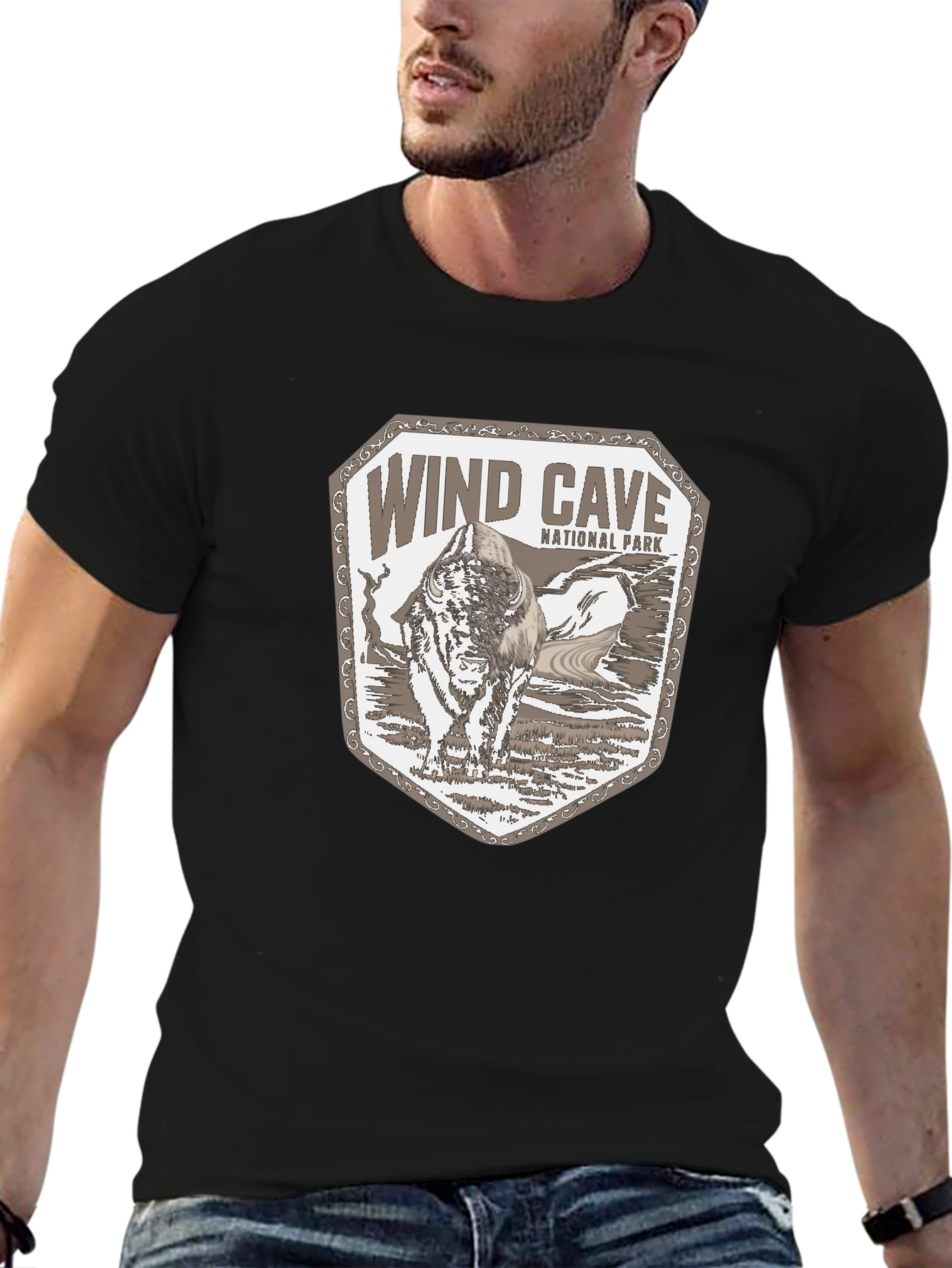 Wind Cave National Park Graphic T-Shirt