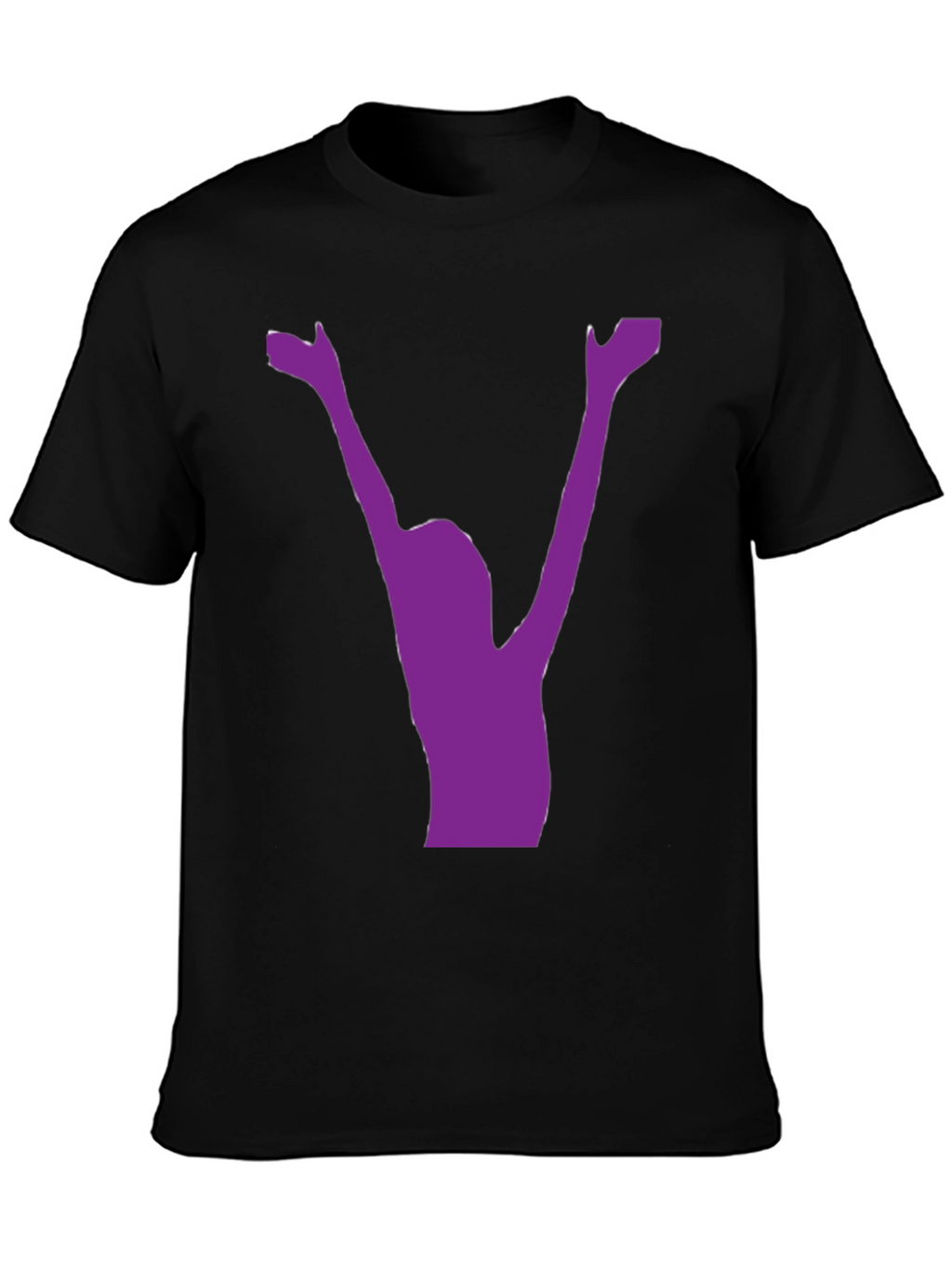 Silhouette Graphic Black T-Shirt