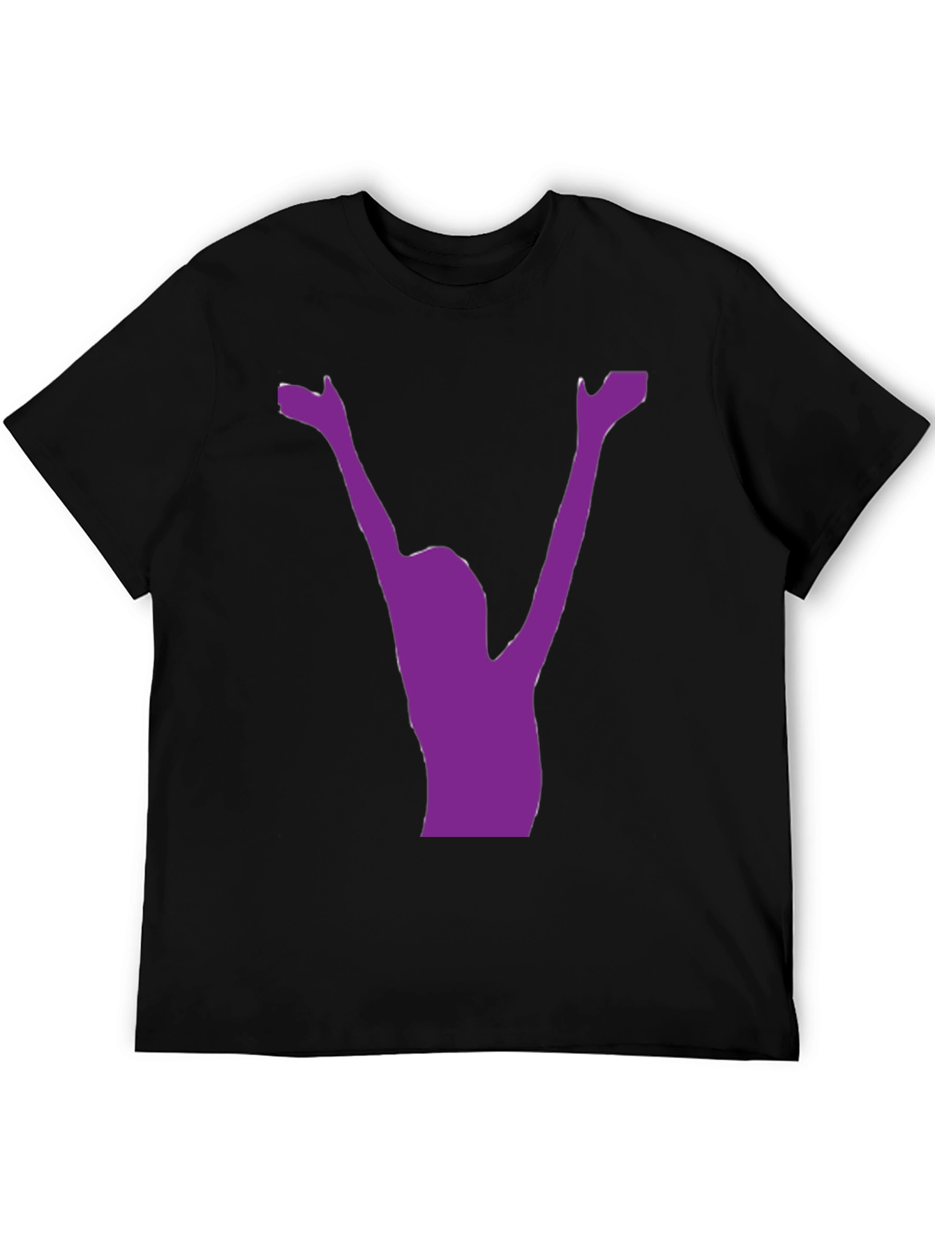 Silhouette Graphic Black T-Shirt