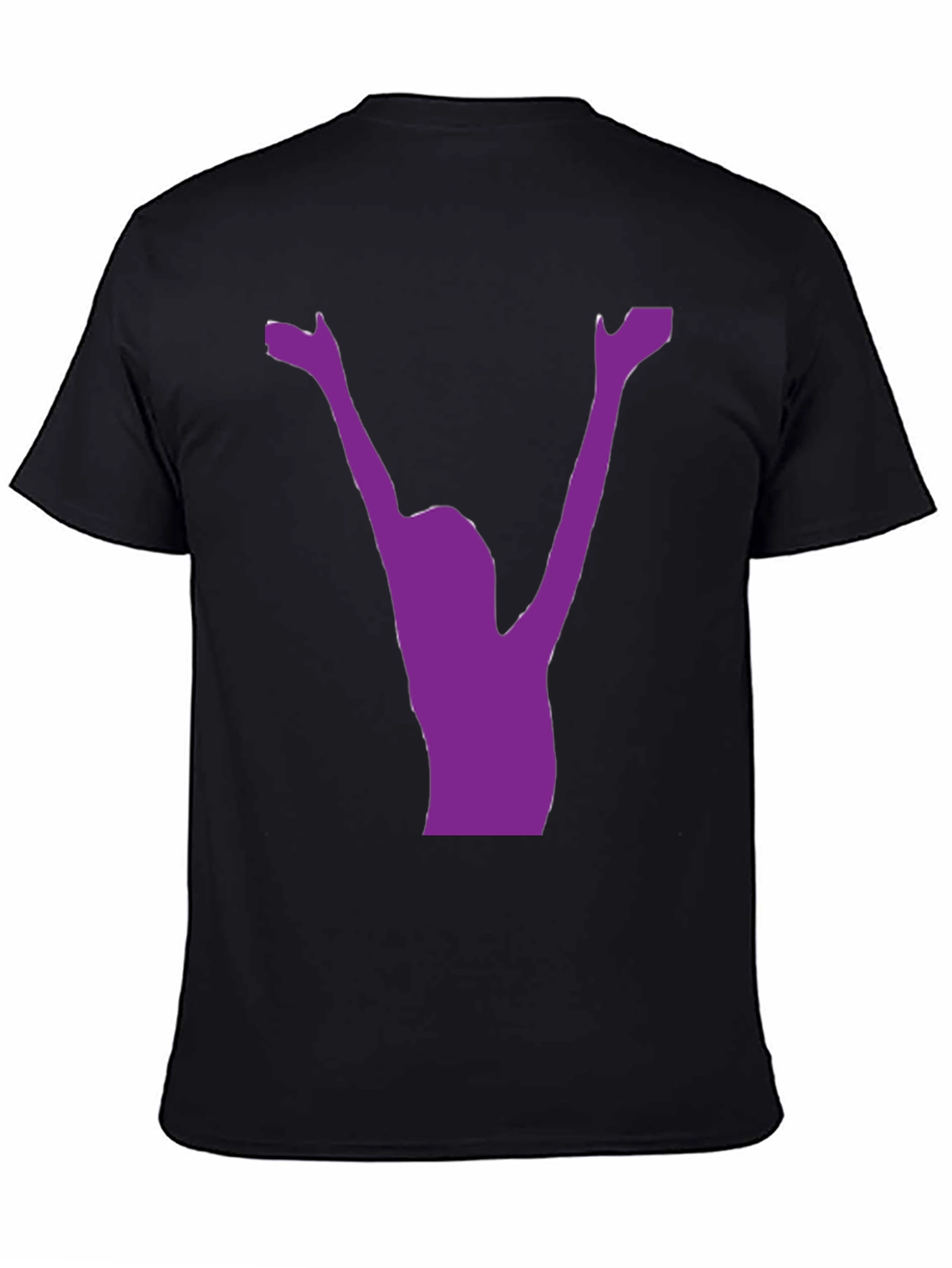 Silhouette Graphic Black T-Shirt