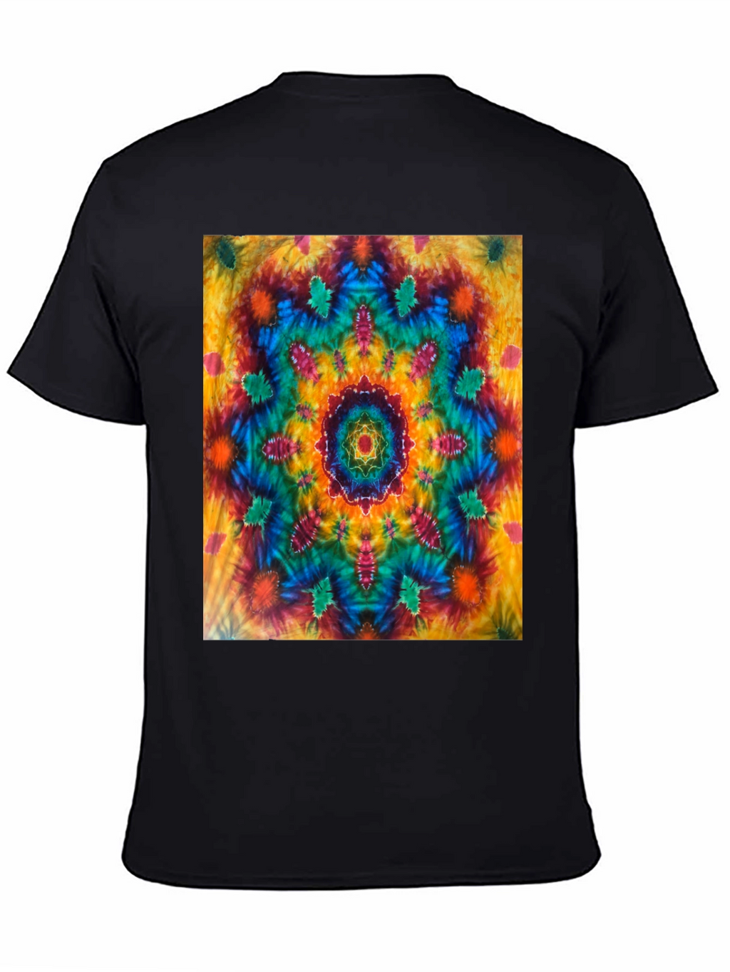Psychedelic Tie-Dye Mandala Tee