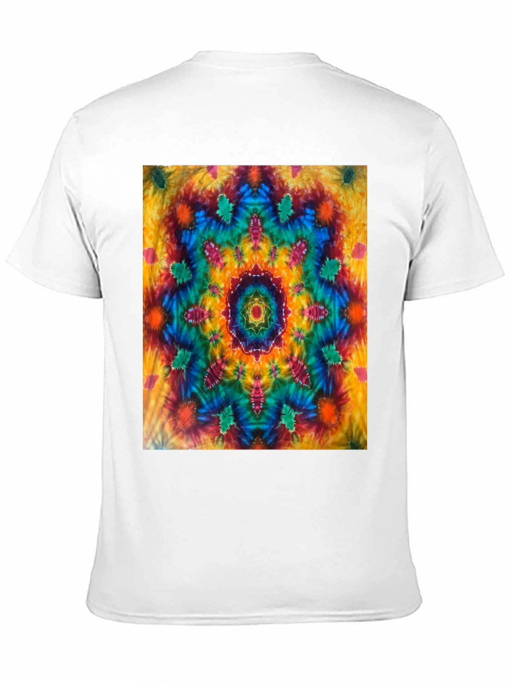Psychedelic Tie-Dye Mandala Tee
