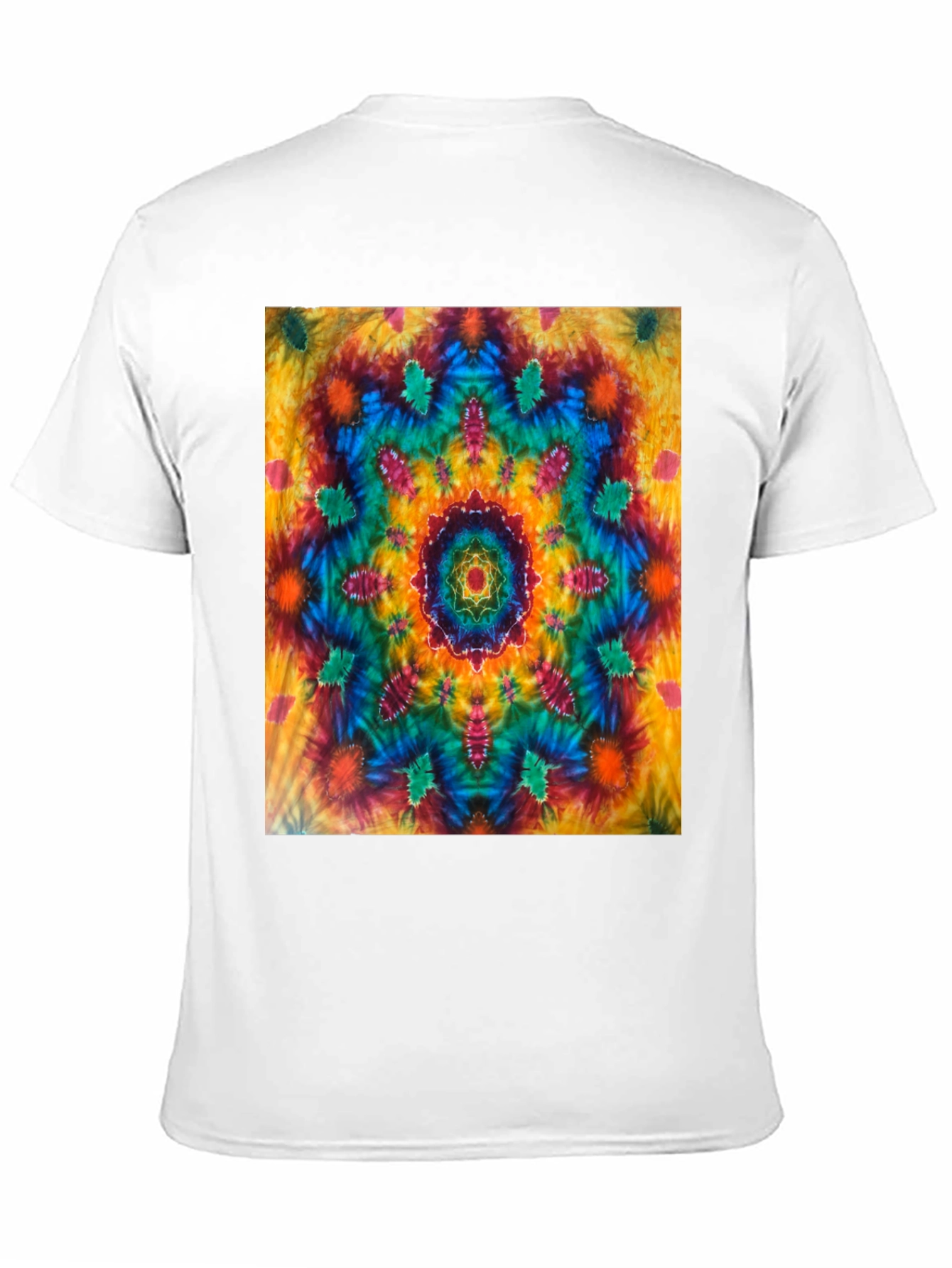 Psychedelic Tie-Dye Mandala Tee