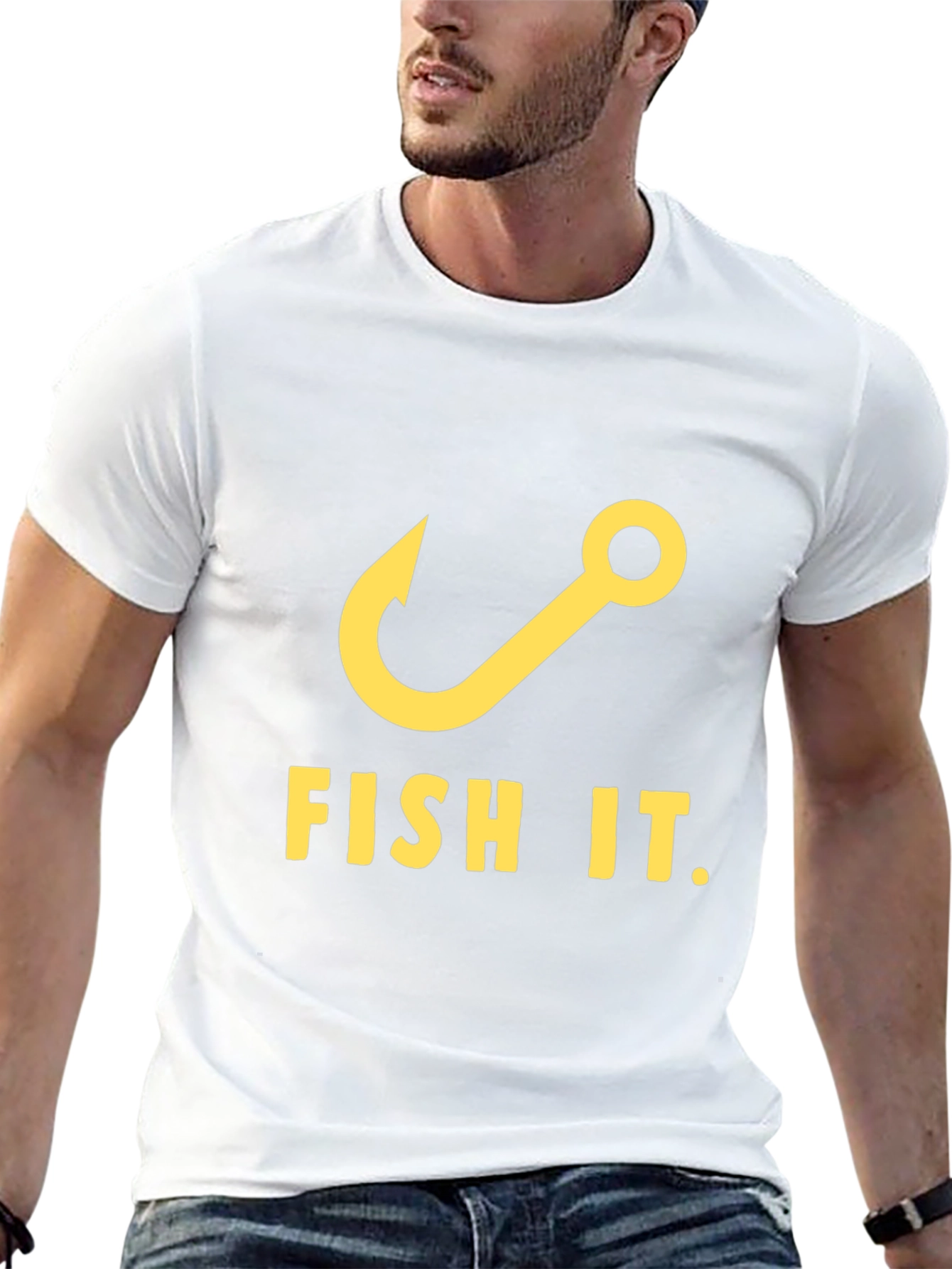 Fish It T-Shirt - Fishing Hook Graphic Tee