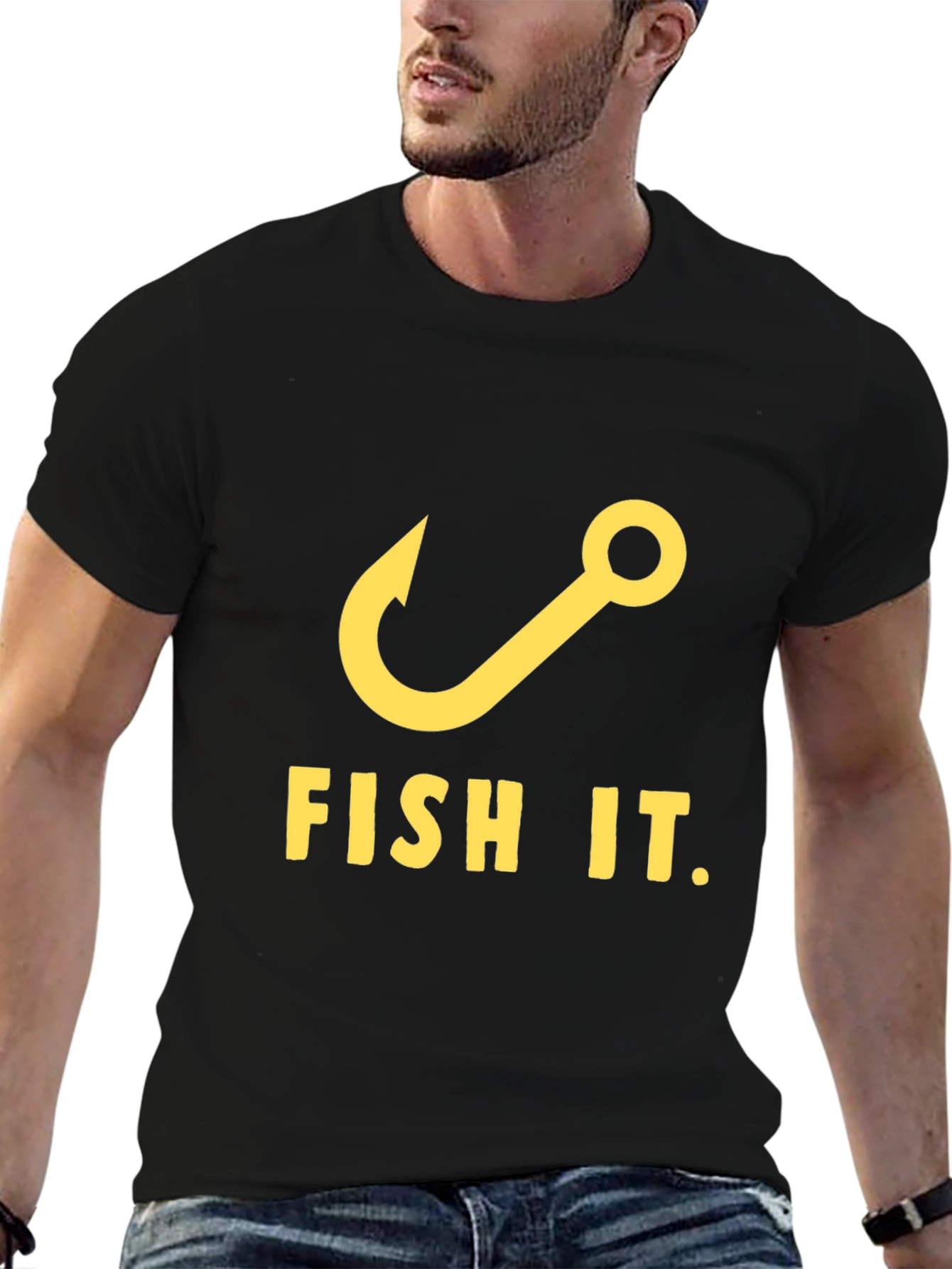 Fish It T-Shirt - Fishing Hook Graphic Tee