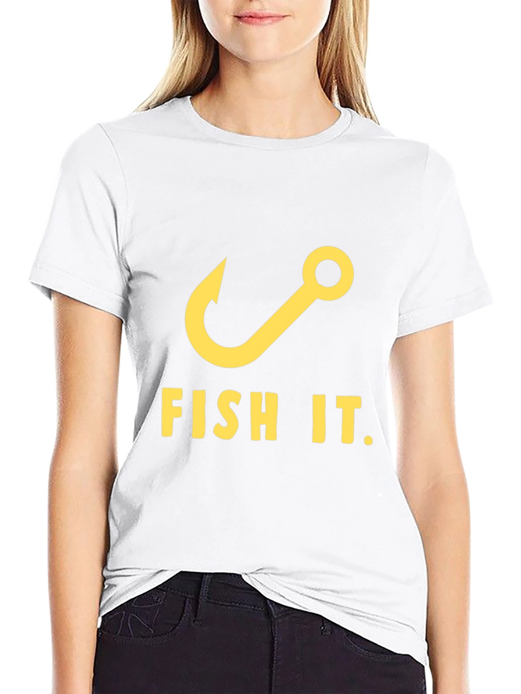 Fish It T-Shirt - Fishing Hook Graphic Tee