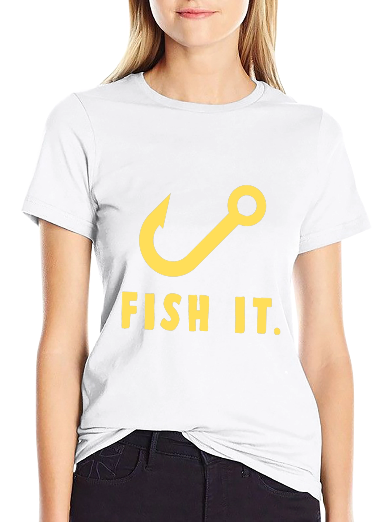 Fish It T-Shirt - Fishing Hook Graphic Tee