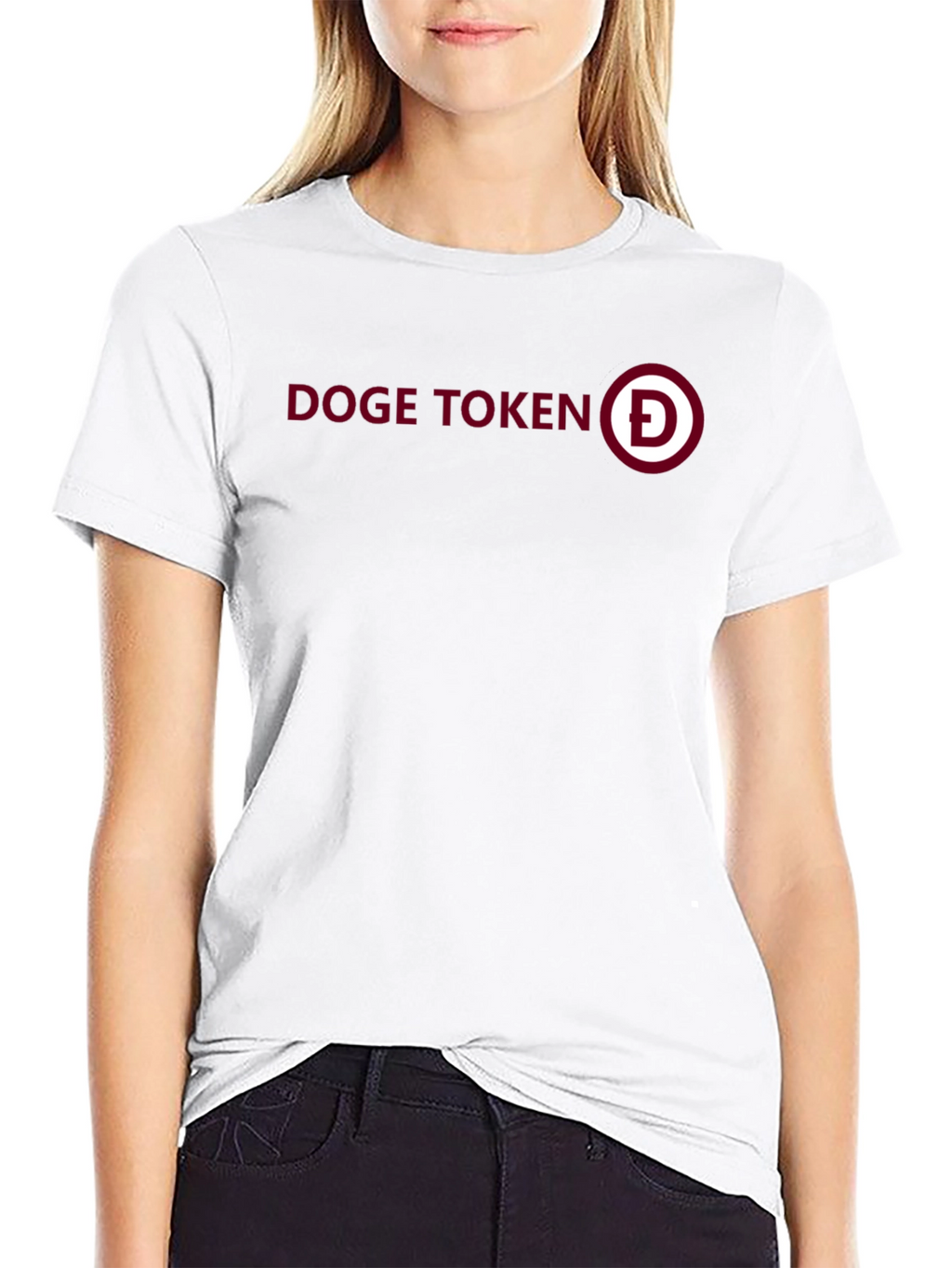 Doge Token Graphic Tee - Crypto Inspired Fashion