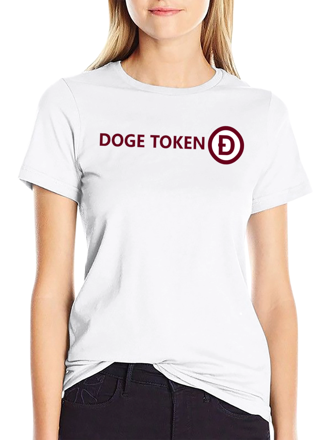 Doge Token Graphic Tee - Crypto Inspired Fashion