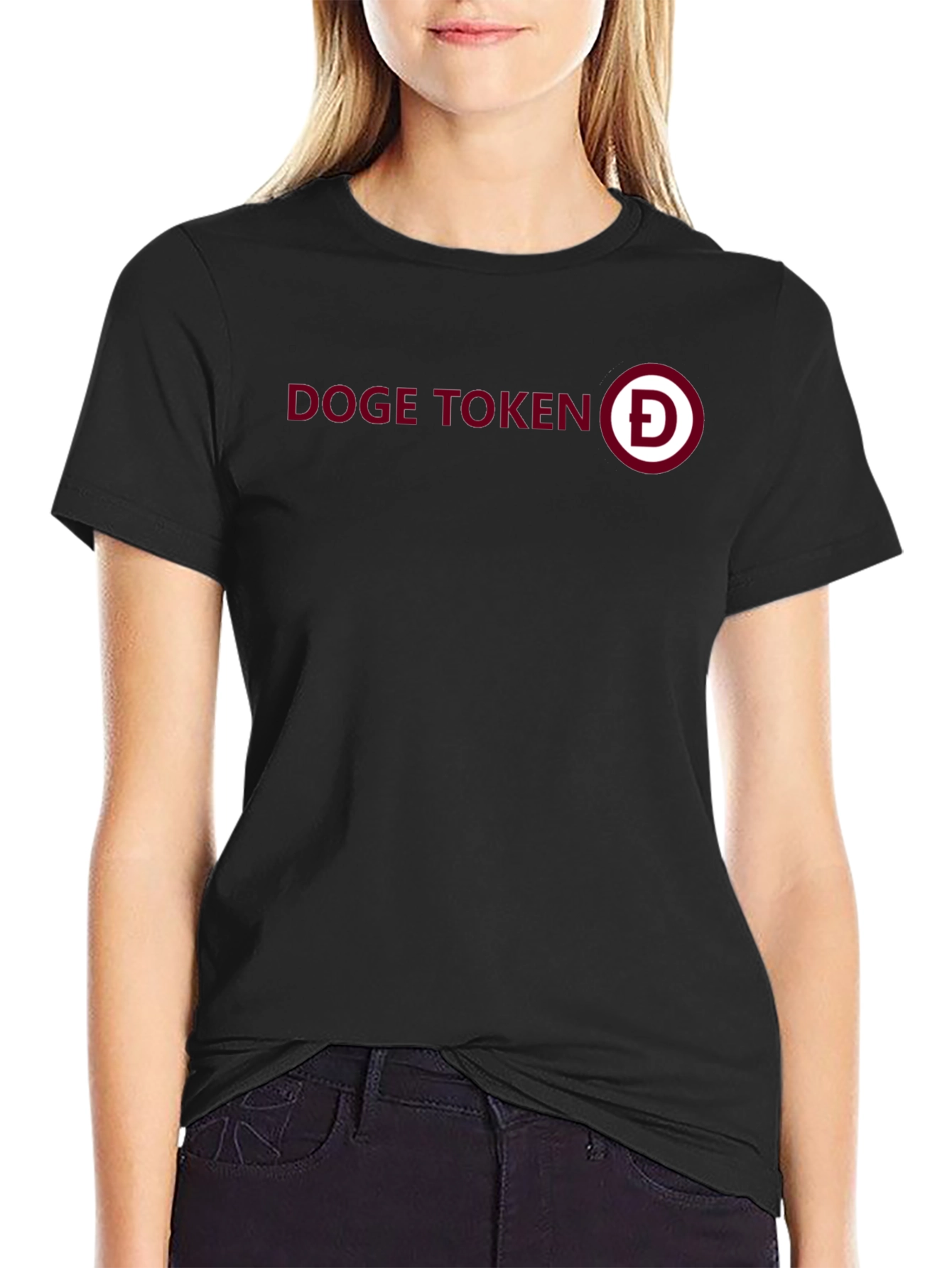 Doge Token Graphic Tee - Crypto Inspired Fashion