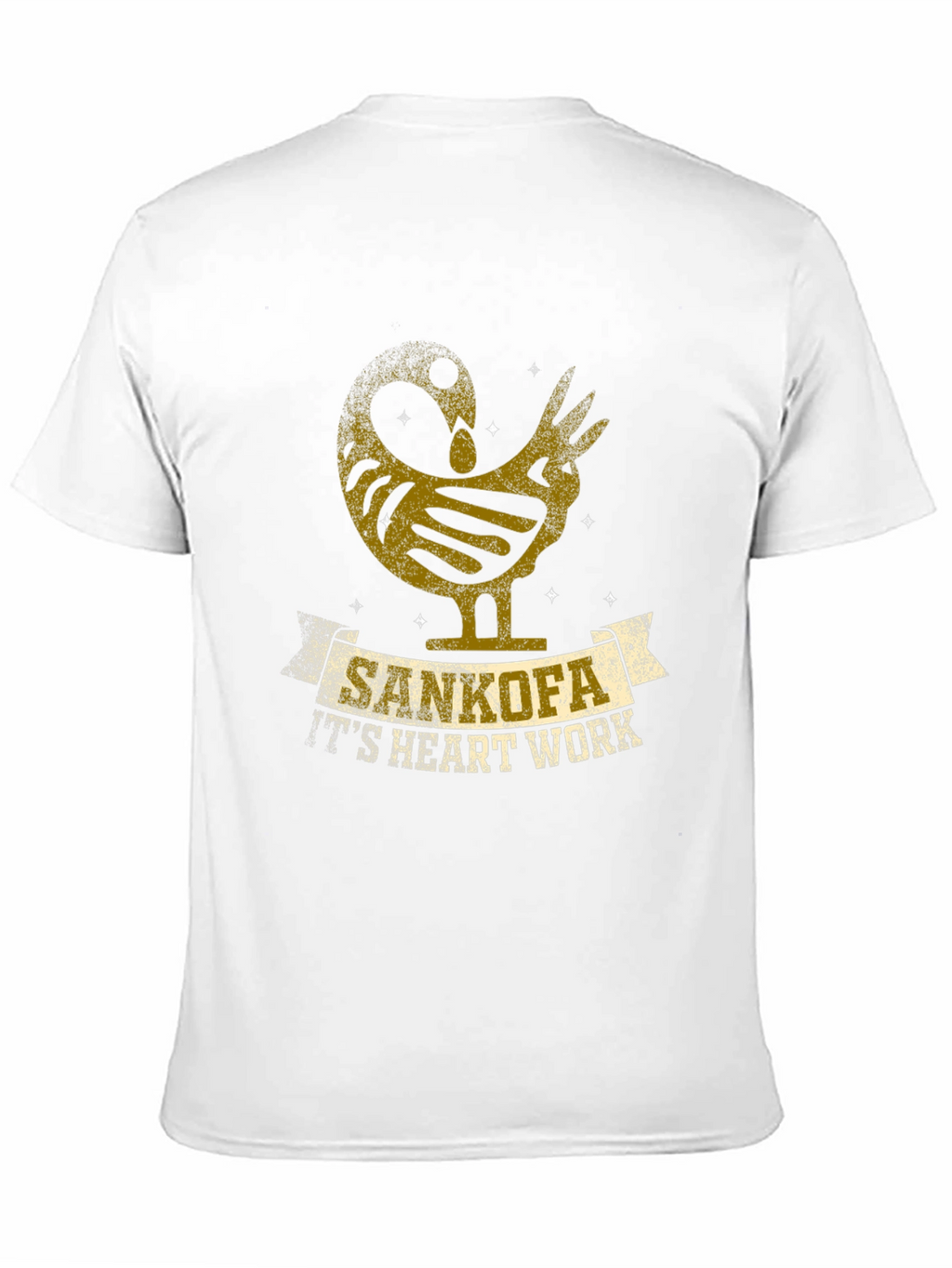 Sankofa T-Shirt - Its Heart Work Graphic Tee
