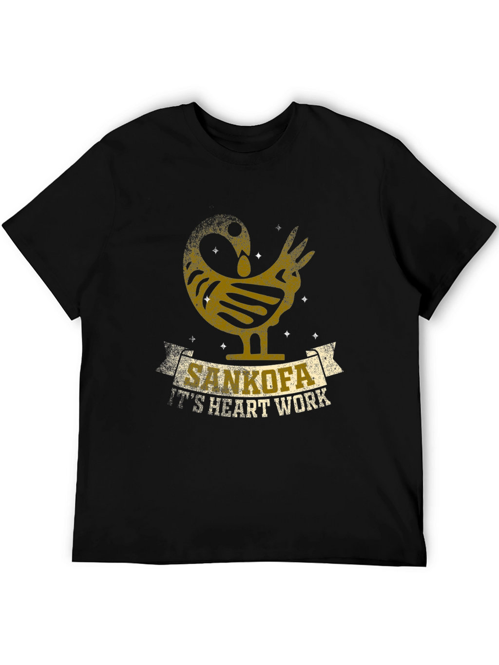 Sankofa T-Shirt - Its Heart Work Graphic Tee
