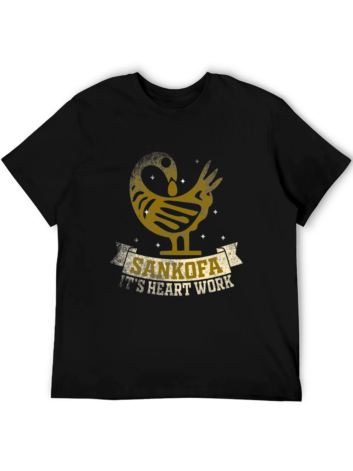 Sankofa T-Shirt - Its Heart Work Graphic Tee