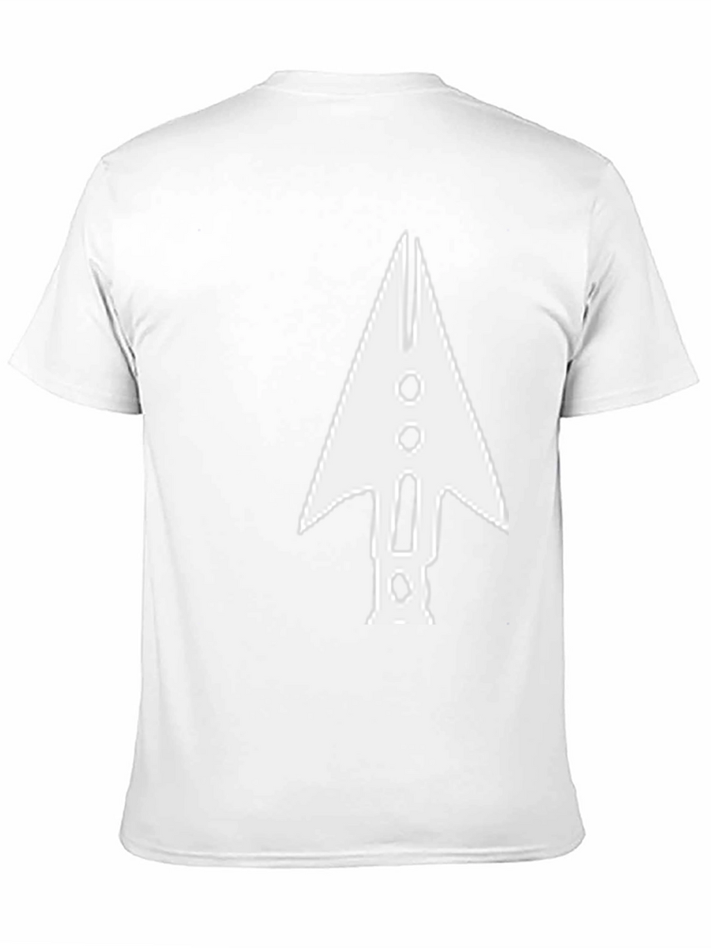 Arrowhead Graphic Tee - Black Cotton Casual Wear
