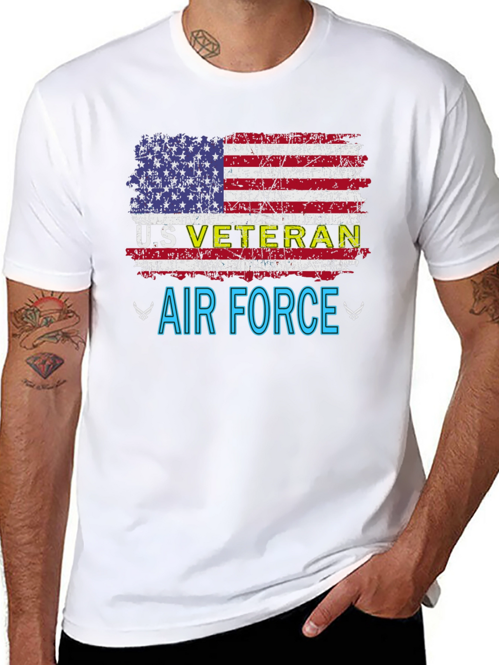 U.S. Veteran Air Force Patriotic T-Shirt