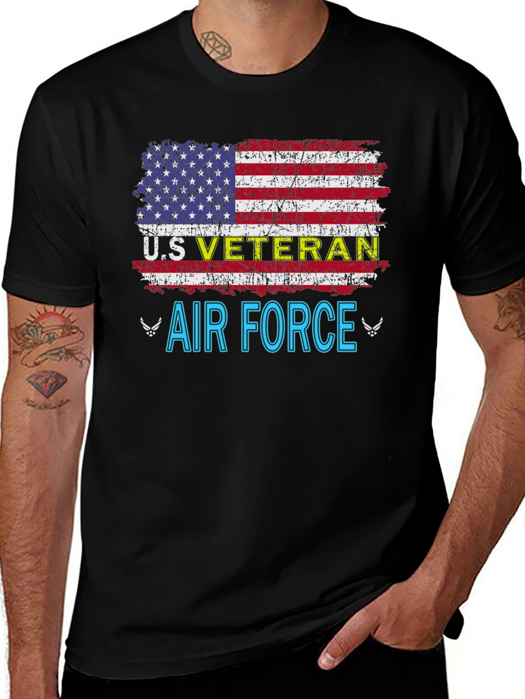 U.S. Veteran Air Force Patriotic T-Shirt