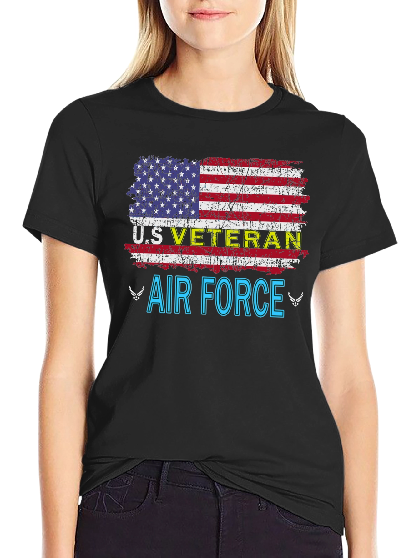 U.S. Veteran Air Force Patriotic T-Shirt