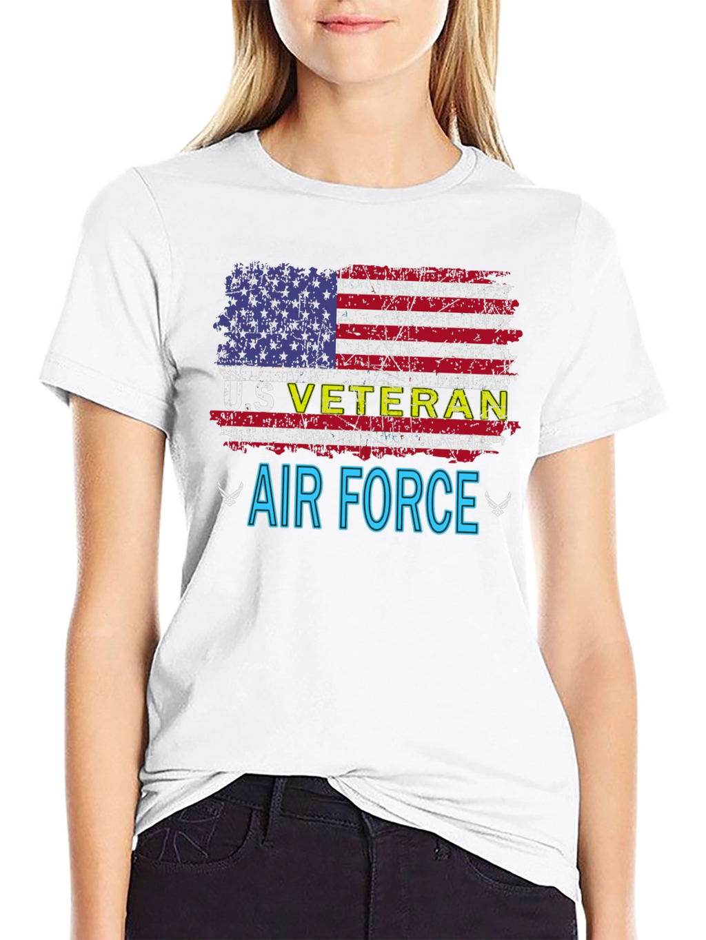 U.S. Veteran Air Force Patriotic T-Shirt