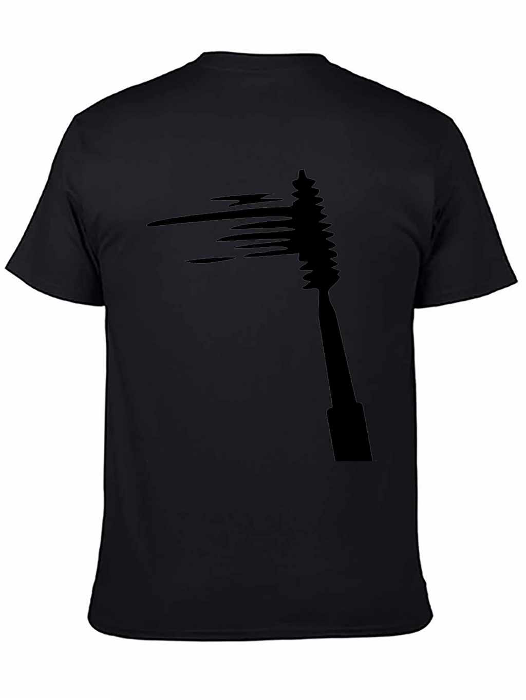 Mascara Brush Graphic Tee - Black