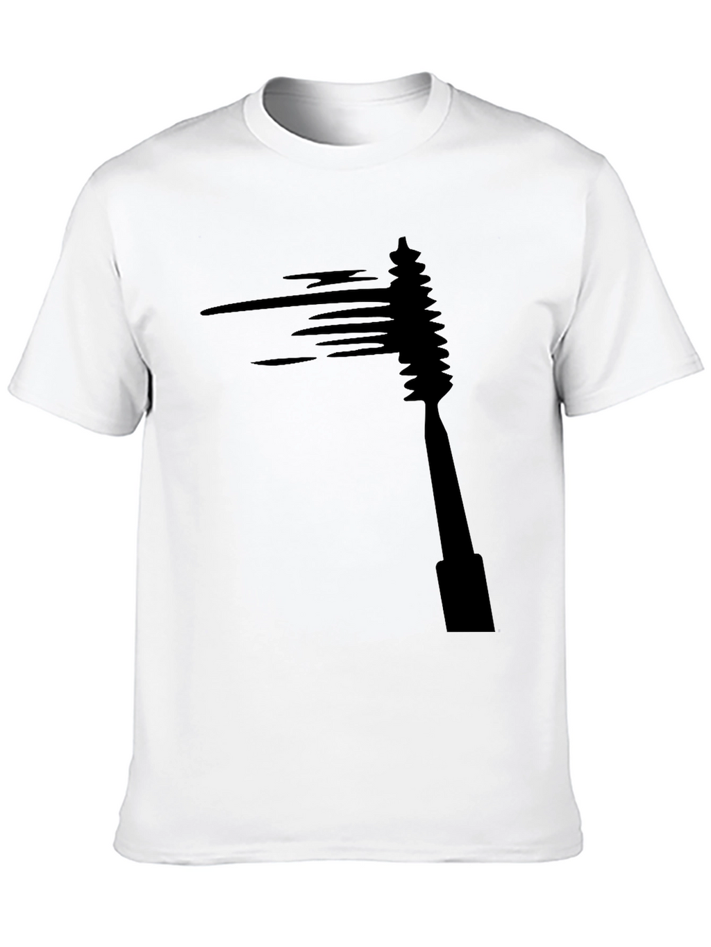 Mascara Brush Graphic Tee - Black