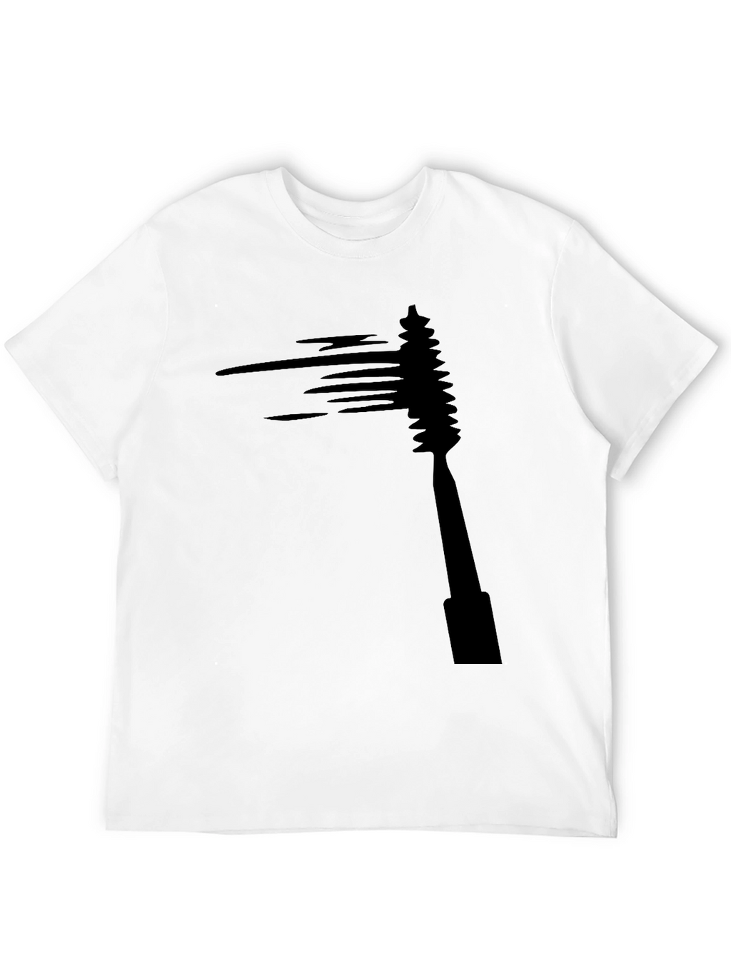 Mascara Brush Graphic Tee - Black