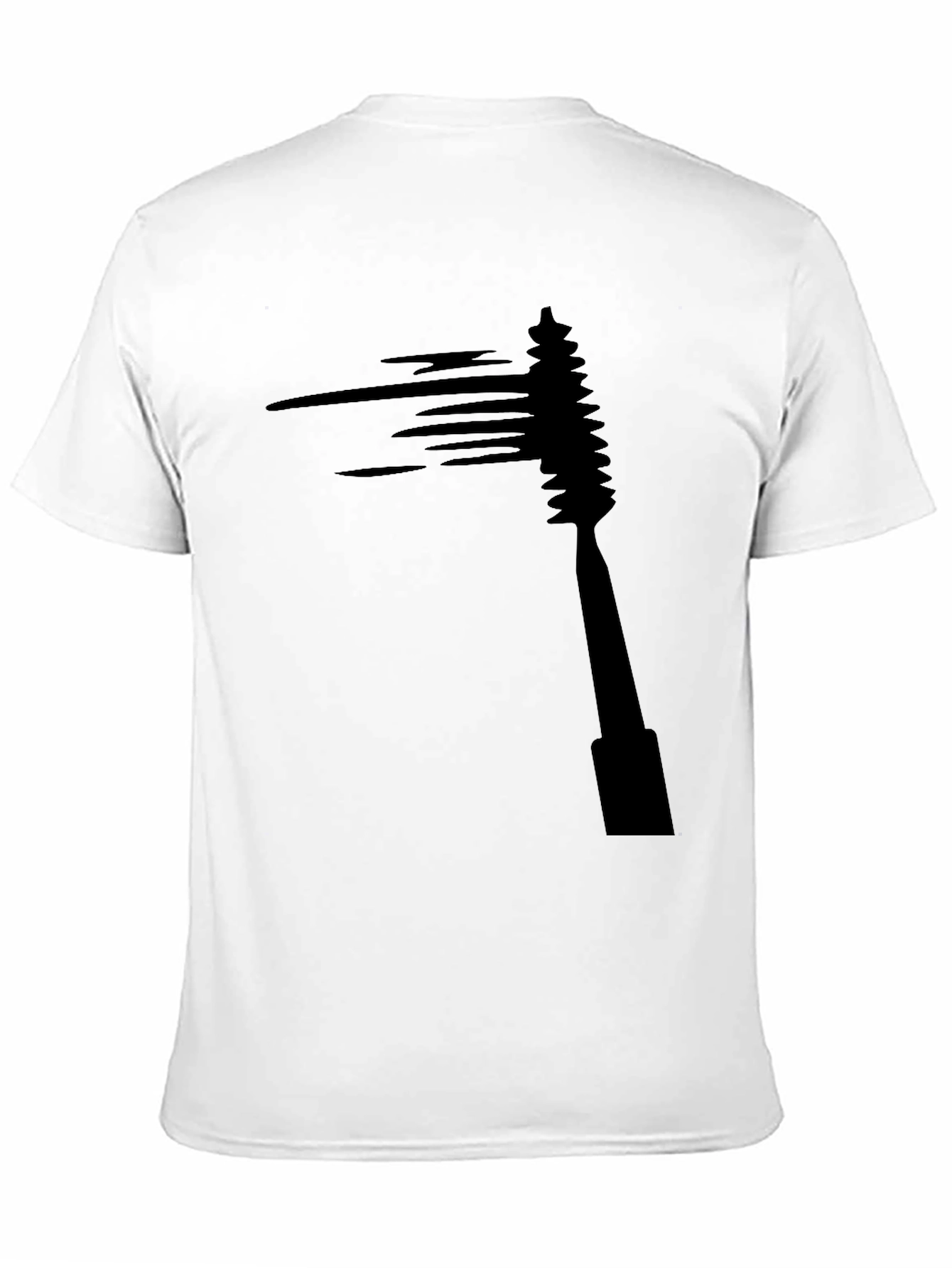 Mascara Brush Graphic Tee - Black