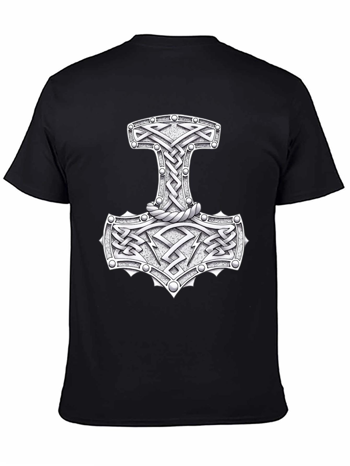 Thors Hammer Mjolnir T-Shirt - Viking Norse Mythology