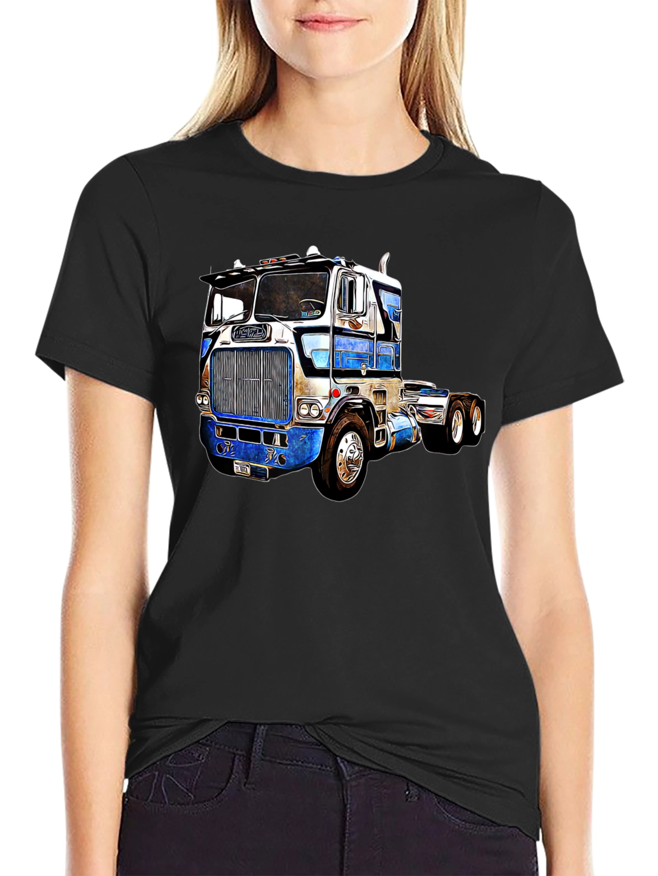 Vintage Truck Graphic T-Shirt - Classic Design