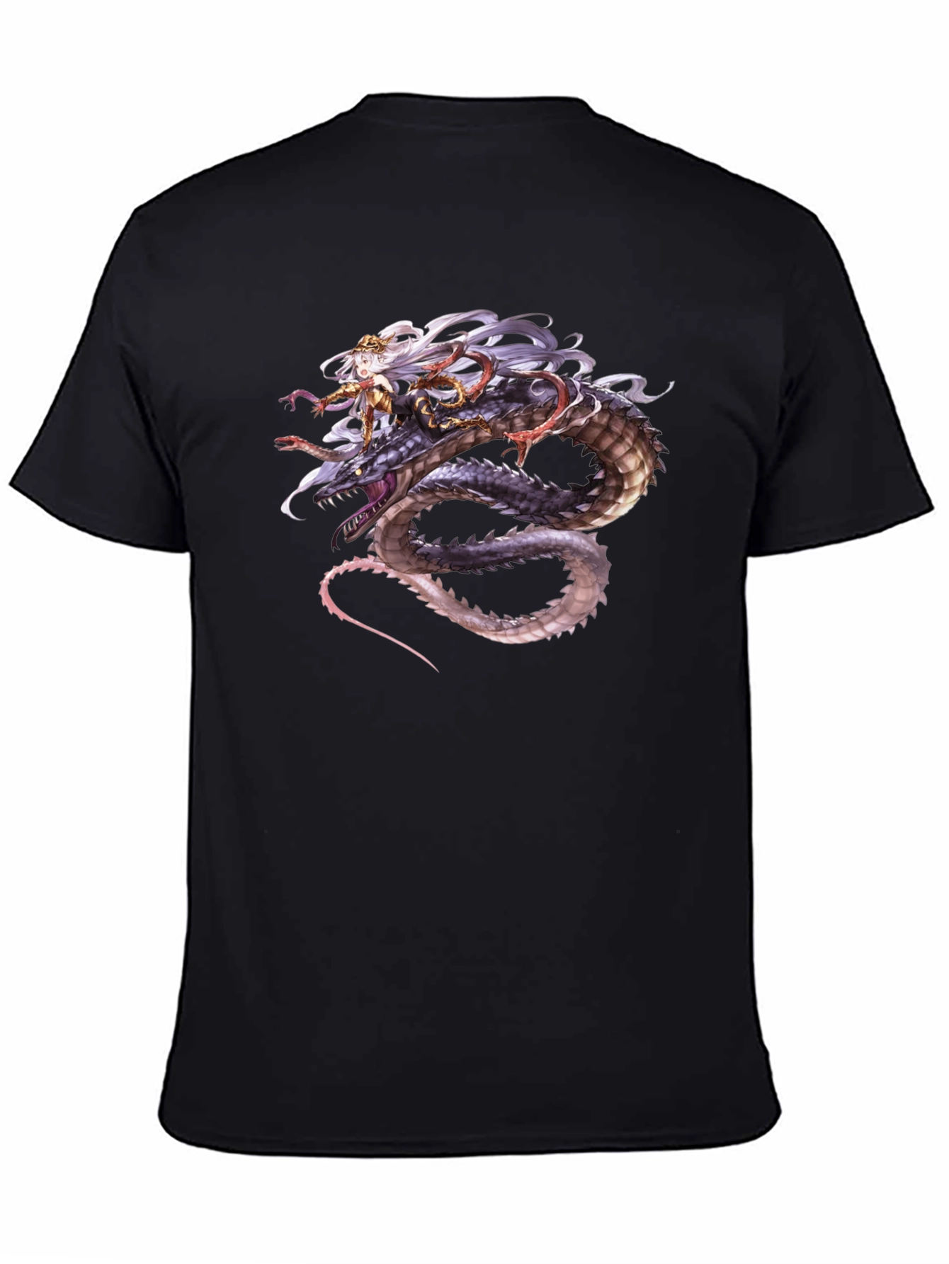 Dragon Rider Graphic Tee - Black