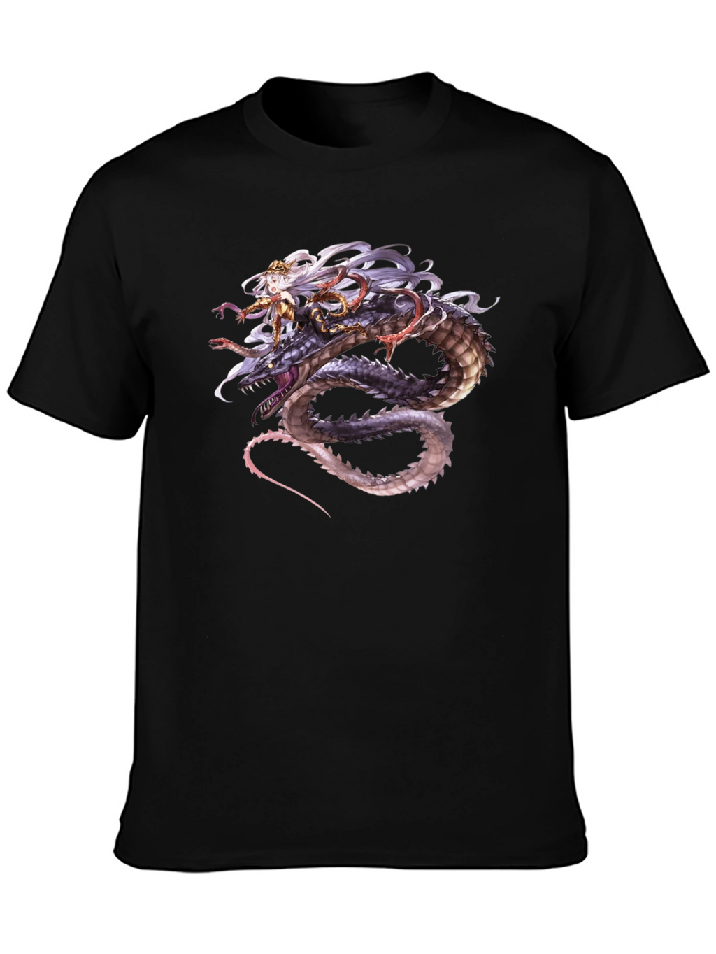 Dragon Rider Graphic Tee - Black