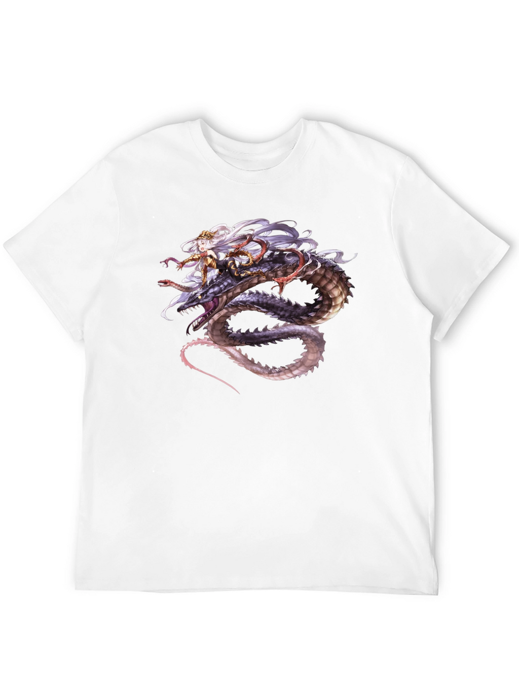 Dragon Rider Graphic Tee - Black