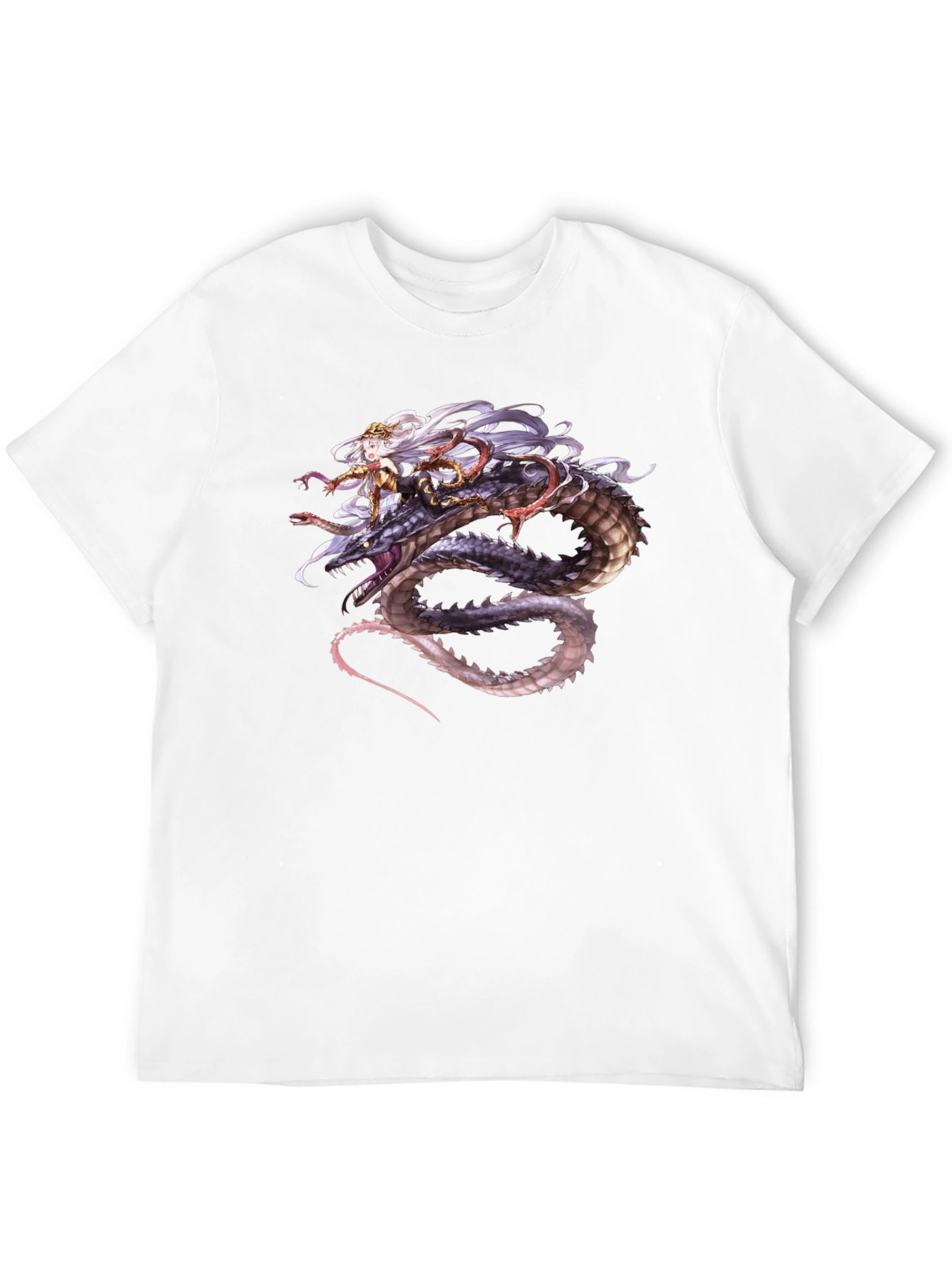 Dragon Rider Graphic Tee - Black
