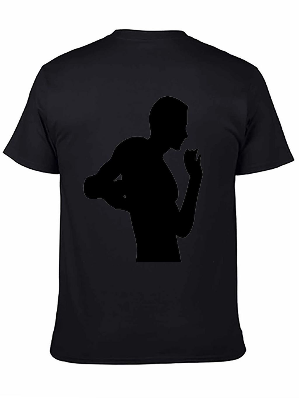 Black Silhouette Graphic Tee