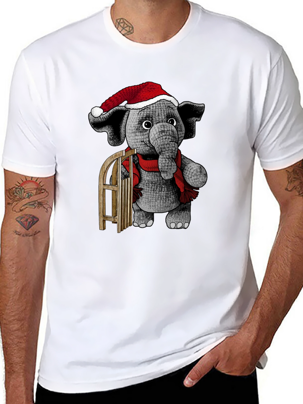 Festive Elephant T-Shirt