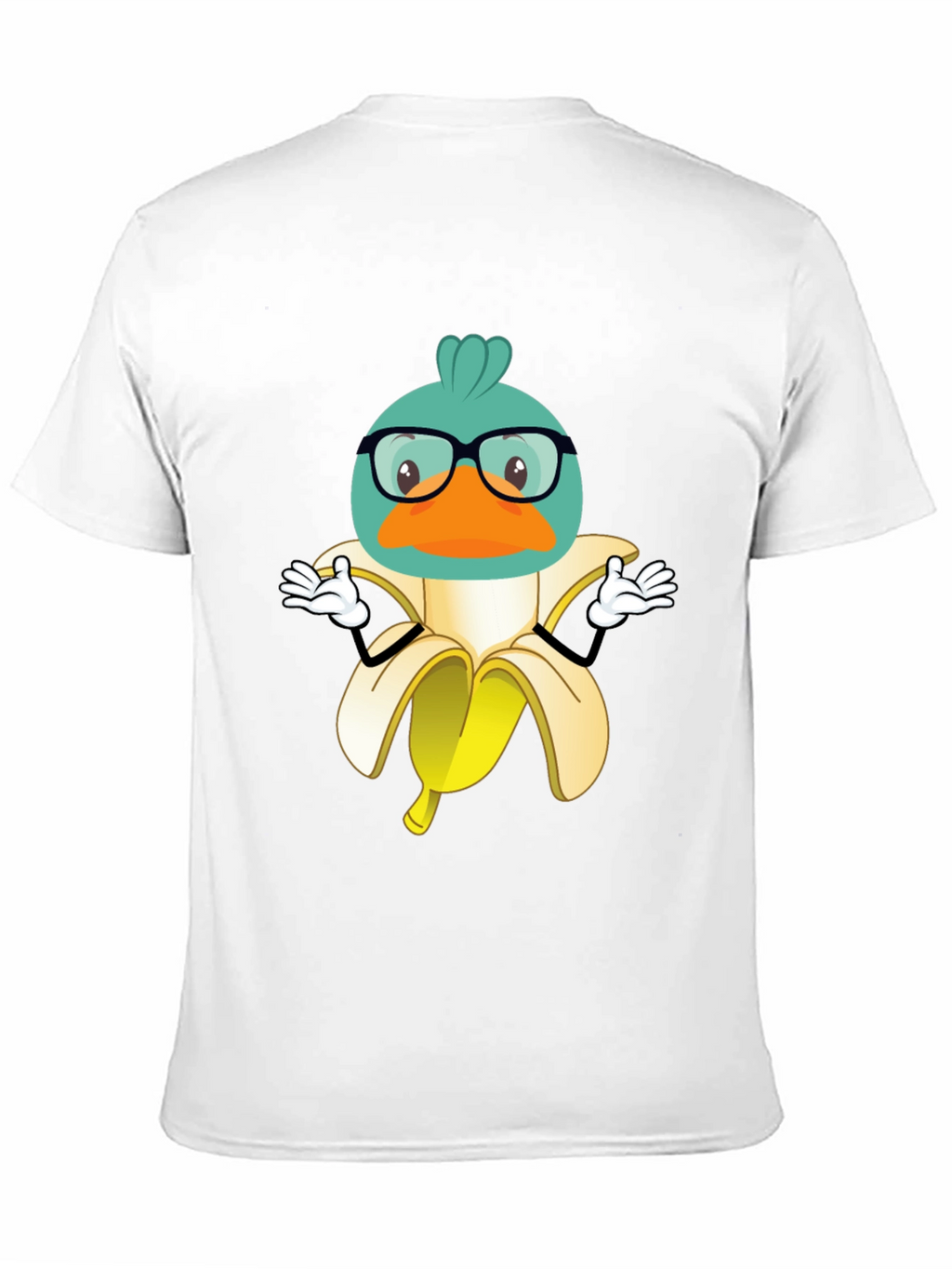 Duck Banana T-Shirt - Quirky Graphic Tee