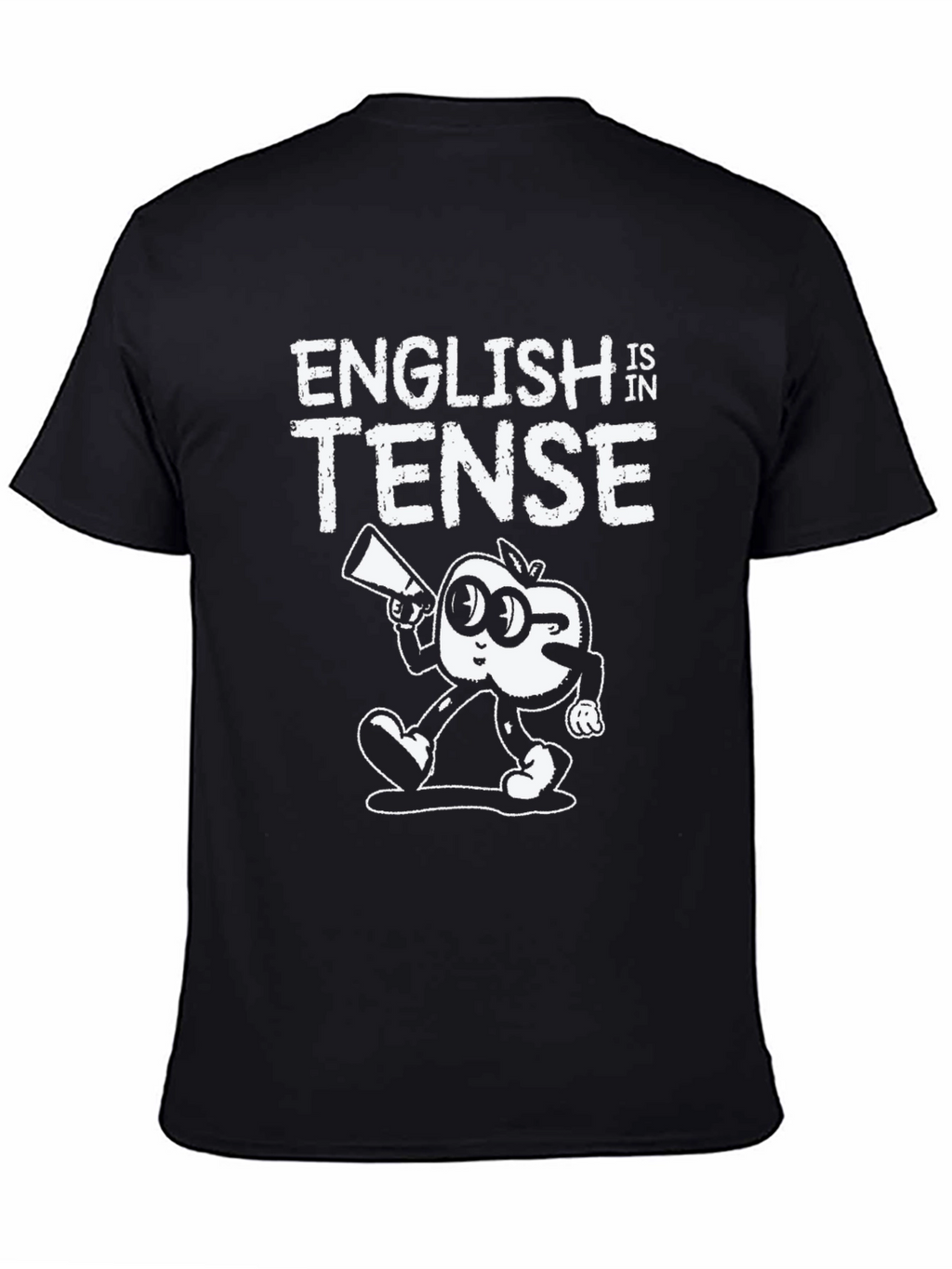 English is Tense Graphic Tee
